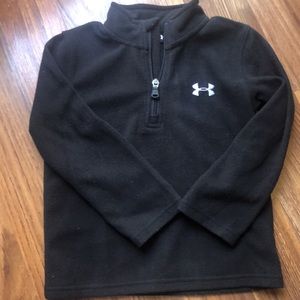 Black Under armor fleece sweater